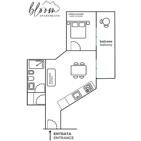 Bloom Apartman Trento